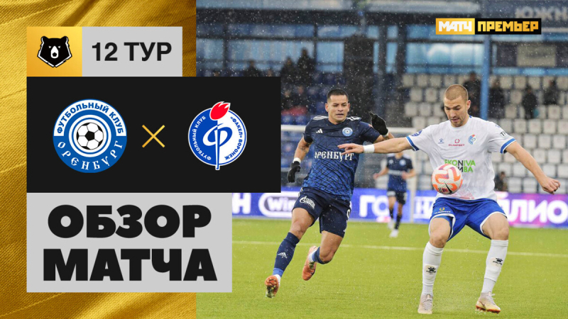 Оренбург &mdash; Факел. Голы и лучшие моменты